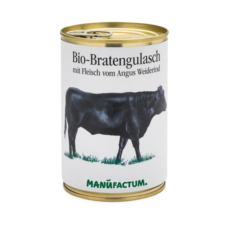 Økologisk stegt gullasch med Angus-kød