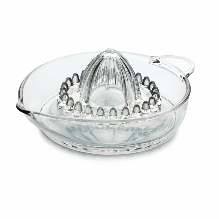 Presse-agrumes en verre
