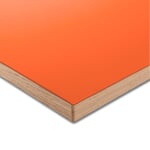 Tischplatte zu Tischgestell ERIK, rechteckig Orange