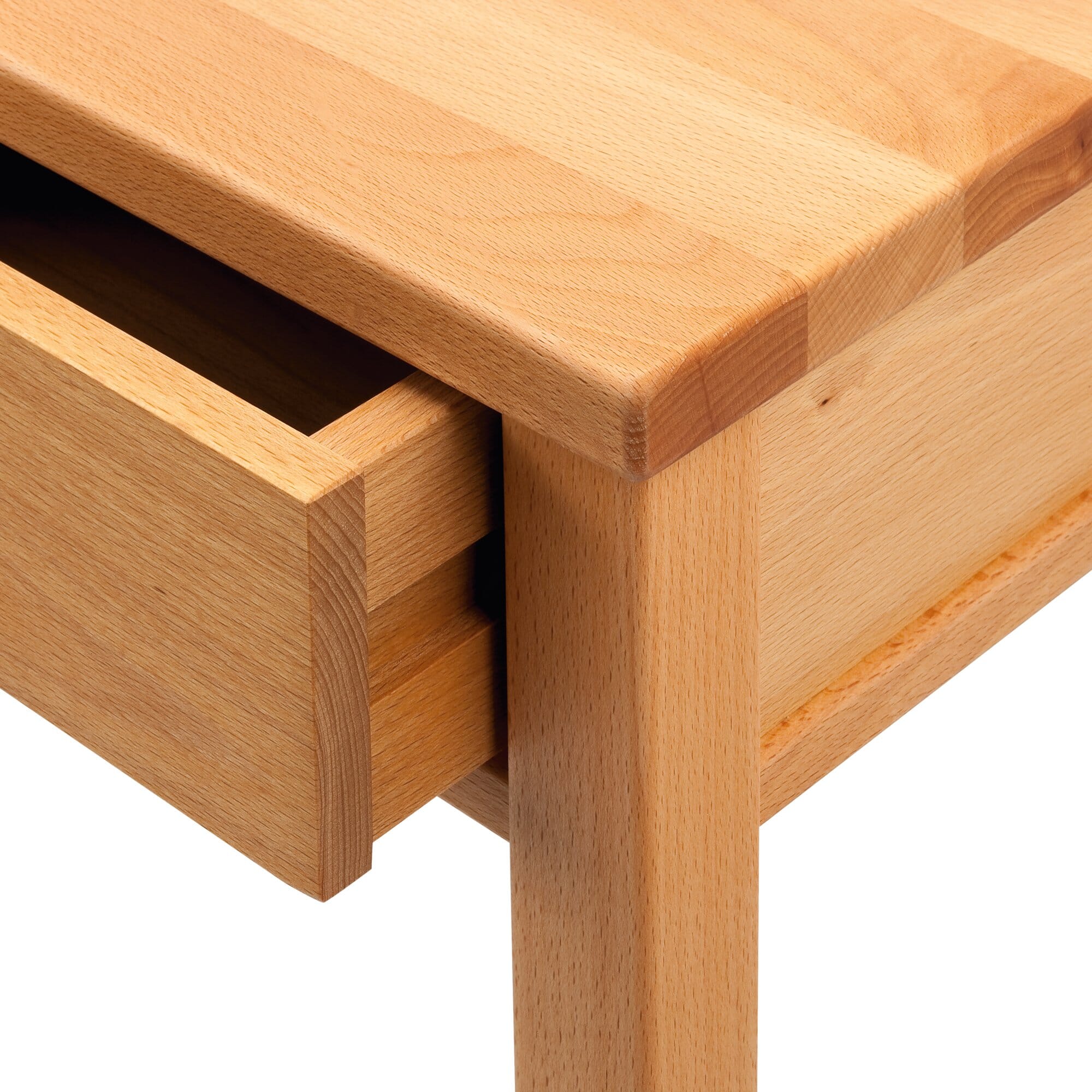 beech nightstand