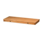 Pull-Out Shelf for Books 34 Cherrywood coloured