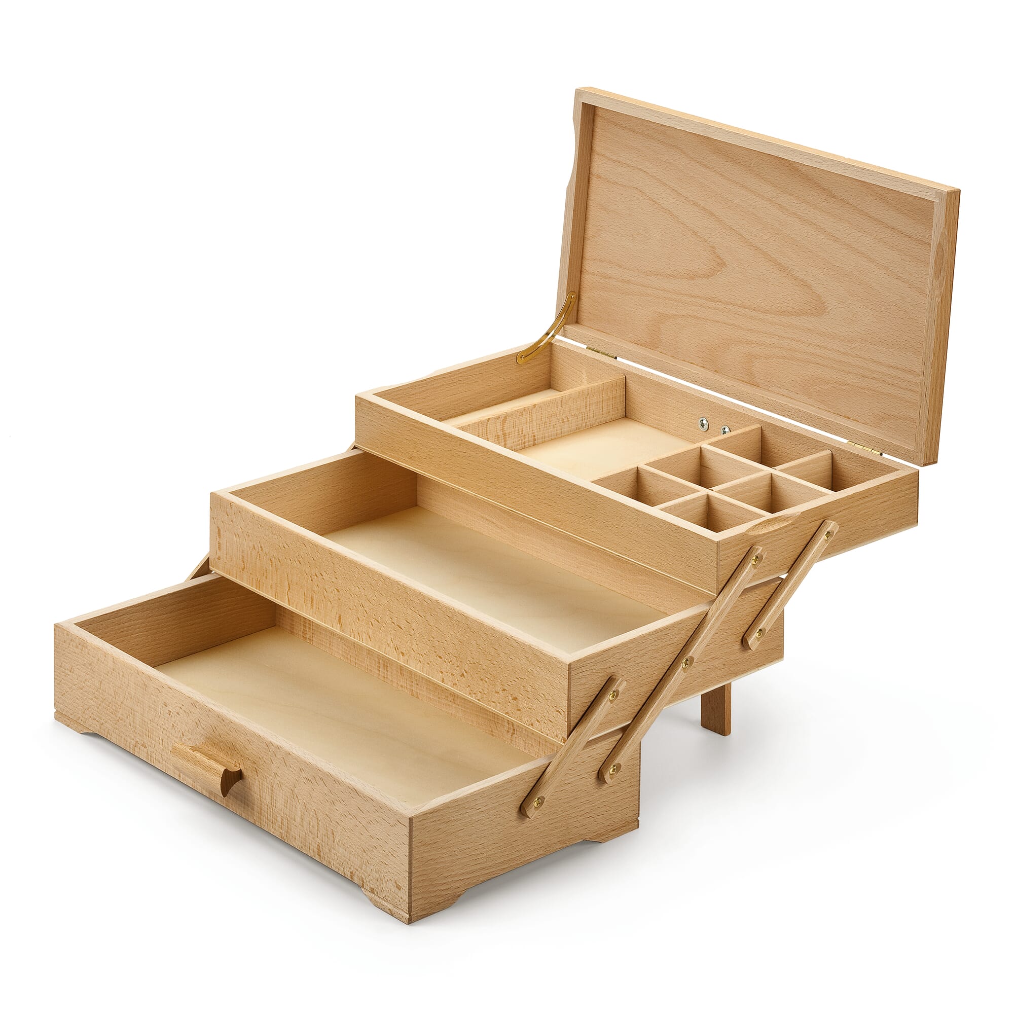 Wooden Sewing Boxes
