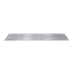 Shelf System BOUNCE Base Plate Triple Width Aluminium untreated