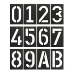 Casa número Spiekermann Industrial Negro gris 3