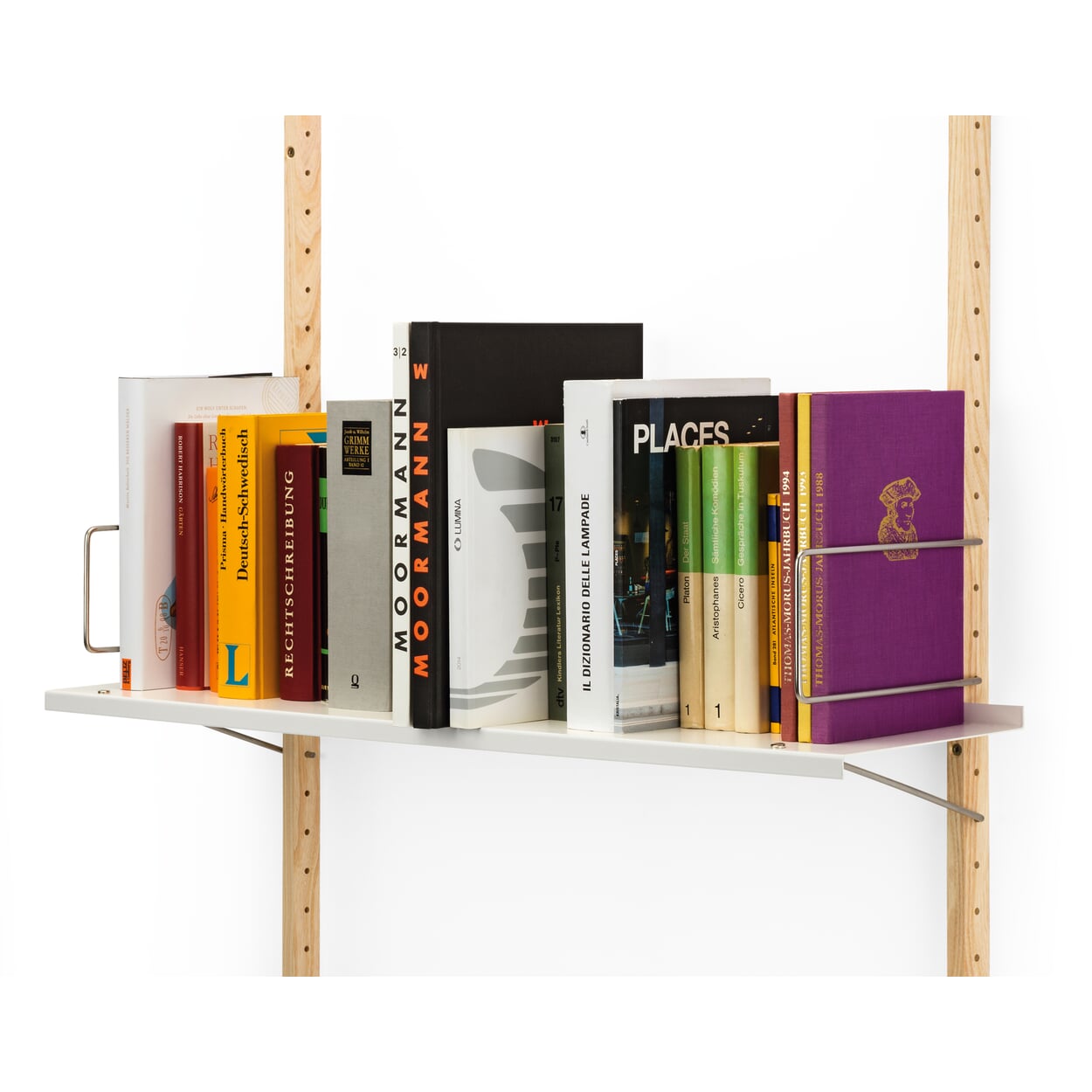 Bookends for Wall Shelf RM3 Manufactum