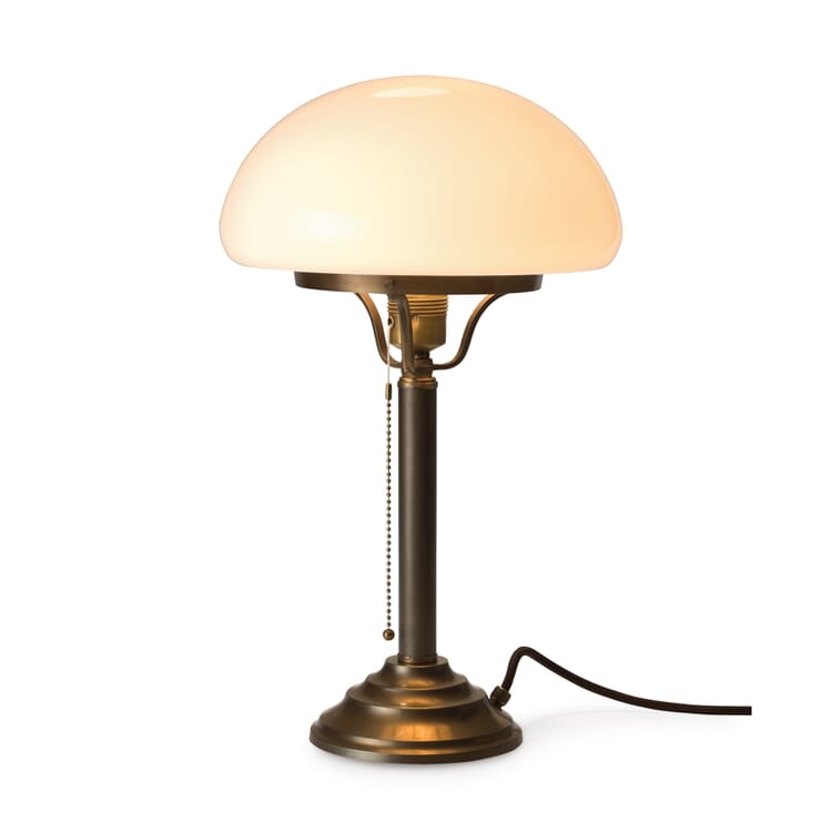 Bordlampe i messing, Kontaktstik til jordforbindelse