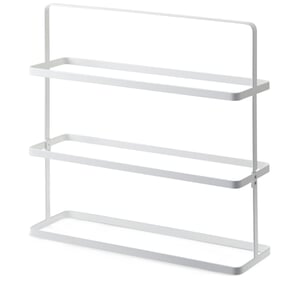 Shoe rack Tower, Large, White | Manufactum