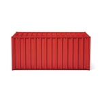 Container DS RAL 3013 Tomaatrood