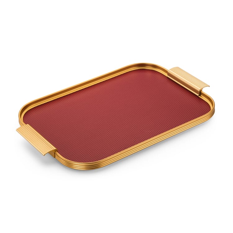 Bakke i aluminium, Vin rød