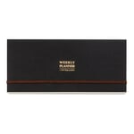 Weekly Planner in Landscape Format Black
