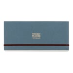 Weekly Planner in Landscape Format Blue