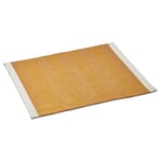 Finnish Place Mat Made of Linen Dark Yellow