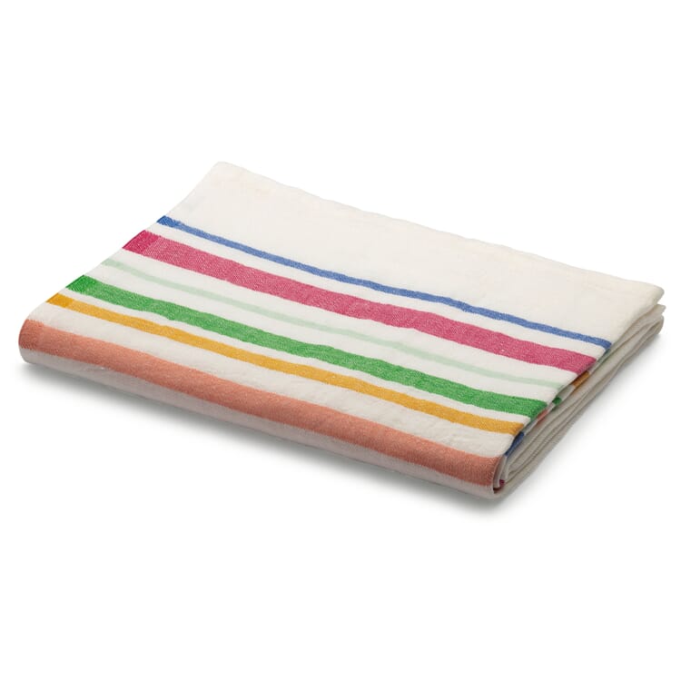Tischdecke farbig gestreift, 150 × 200 cm