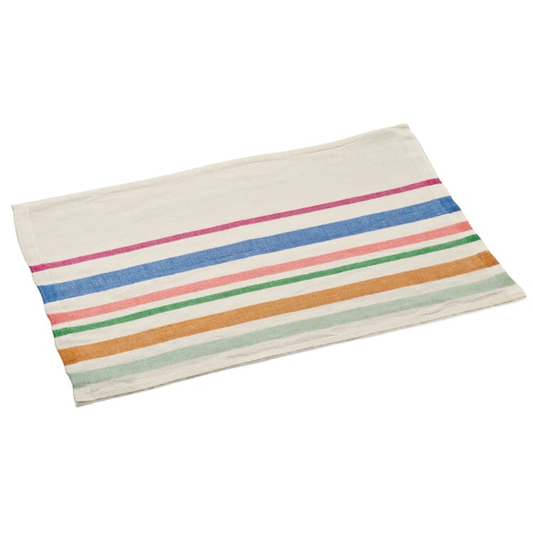 Placemat colored striped