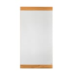 Mirror for the Hallway with Oak Wood