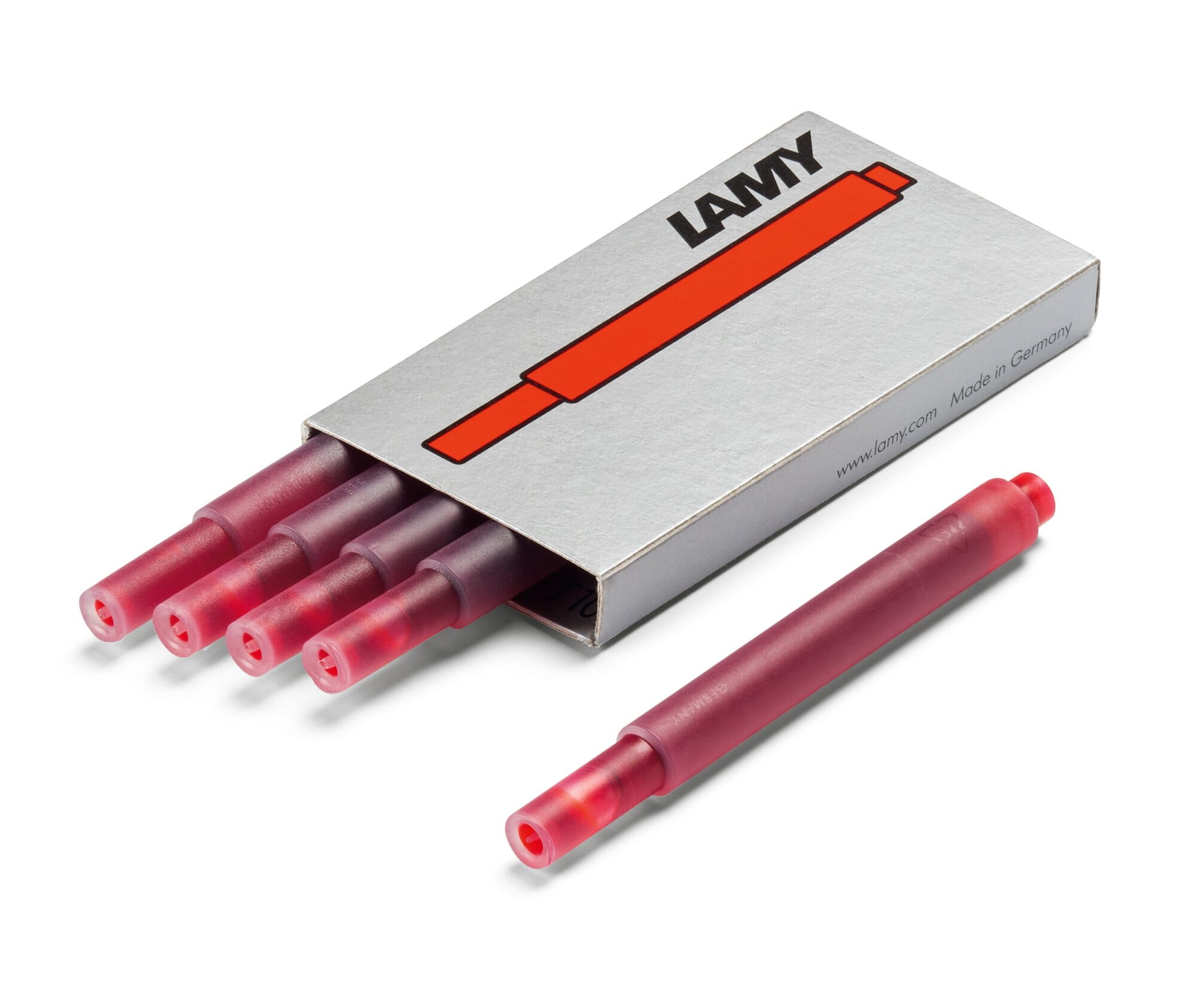 Geweldig accu Adviseur Lamy ink cartridge, Red | Manufactum
