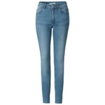 Lanius Damen Jeans Mittelblau