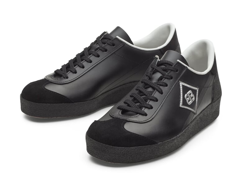 Geländelaufschuh Schwarz