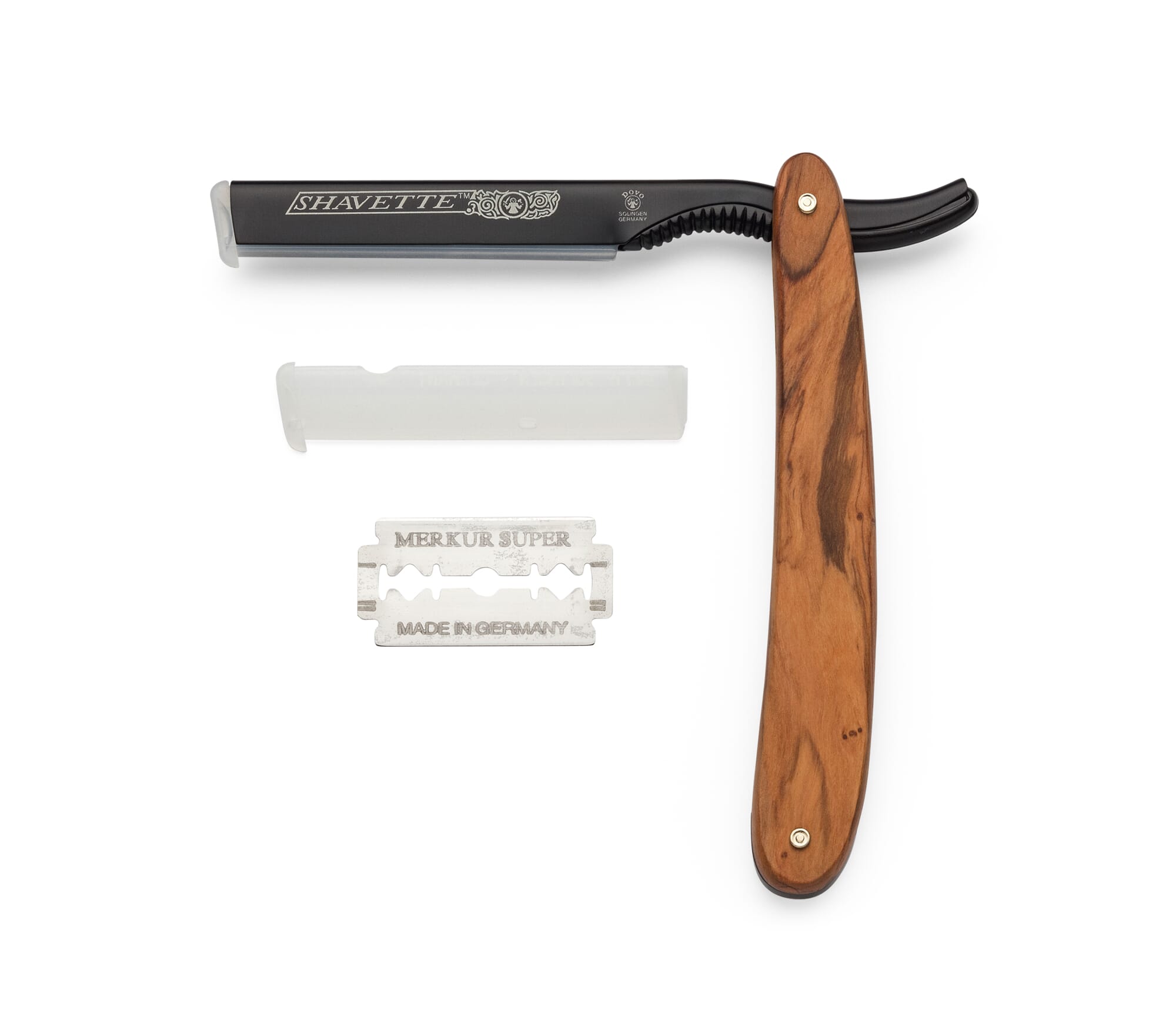 Die klassische Rasur | Rasiermesser und Manufactum Rasierhobel mit