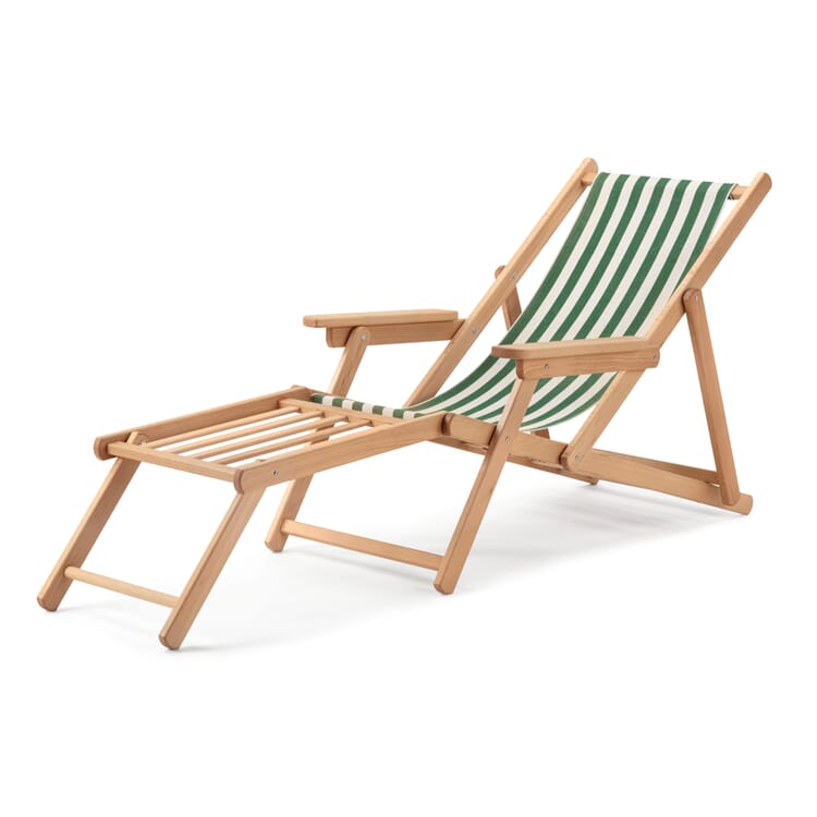 Chaise longue Manufactum en hêtre