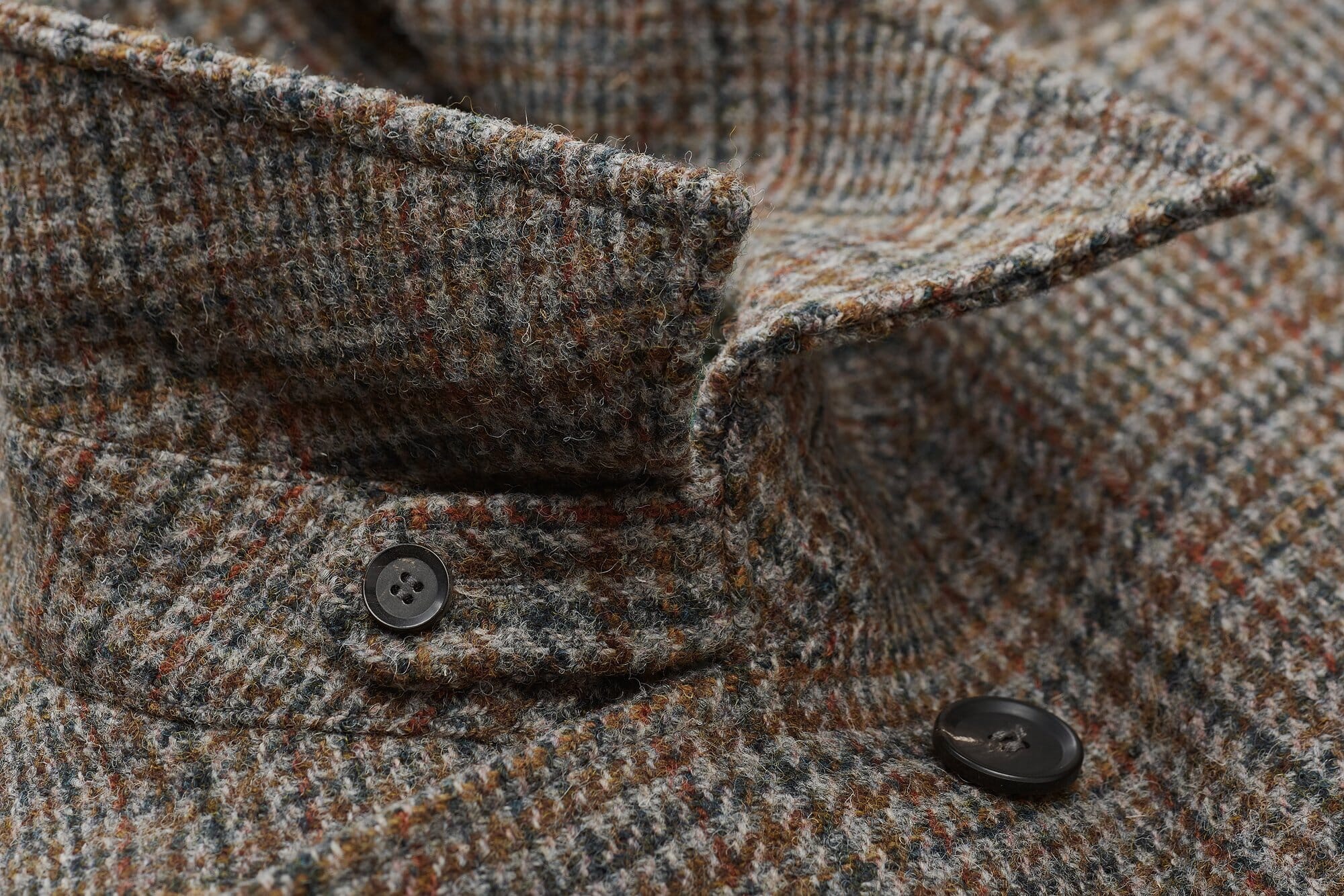 tweed wool coat mens