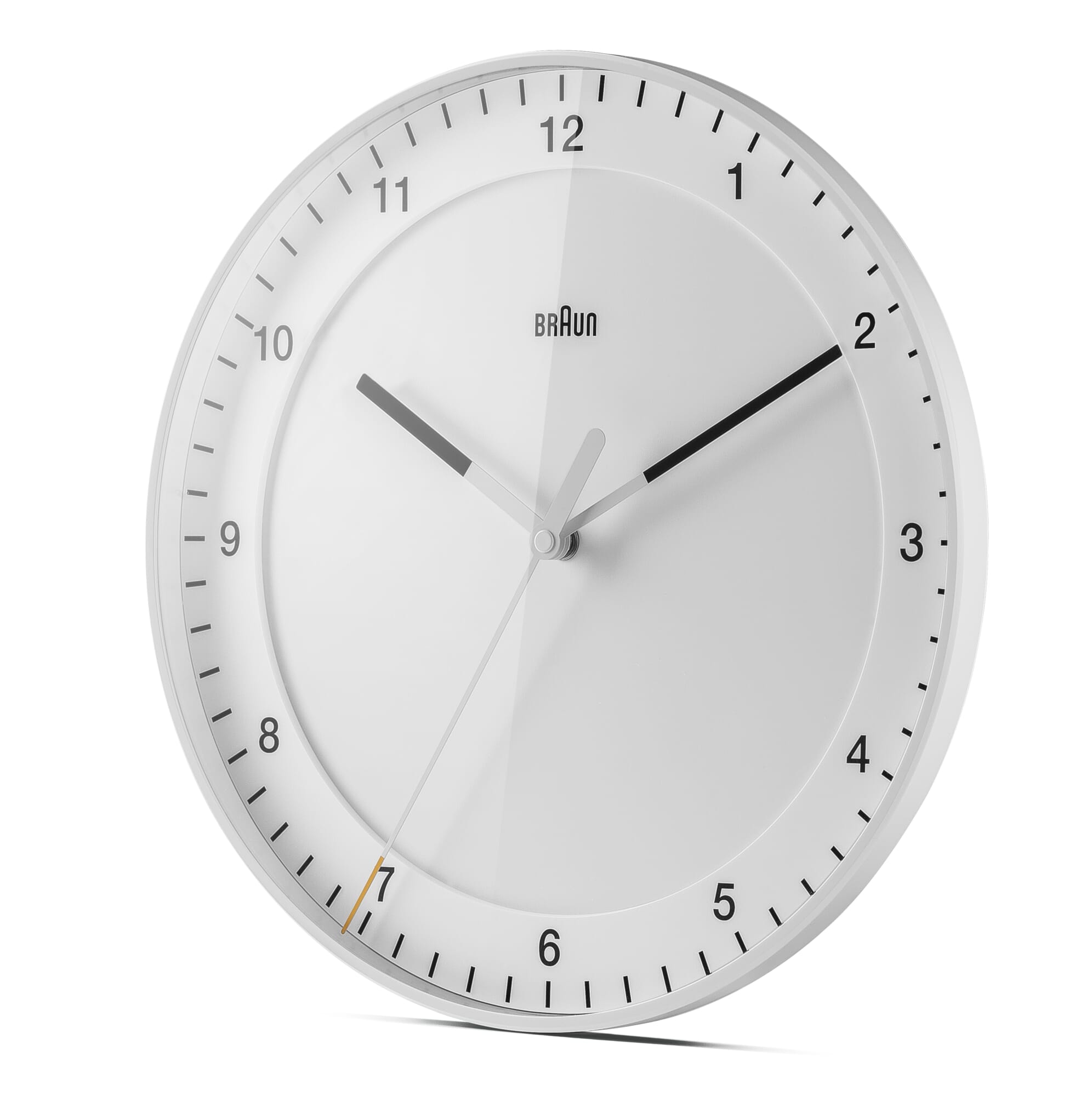 Braun BNC 006 reloj de pared blanco