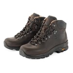Berghen Cow Leather Hiking Shoe Dark brown