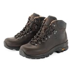 Cow Leather Hiking Shoe Dark brown