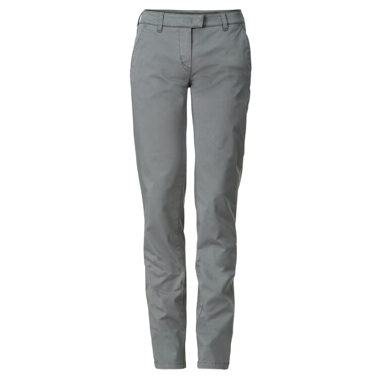 Pantalones chinos de señora, Gris