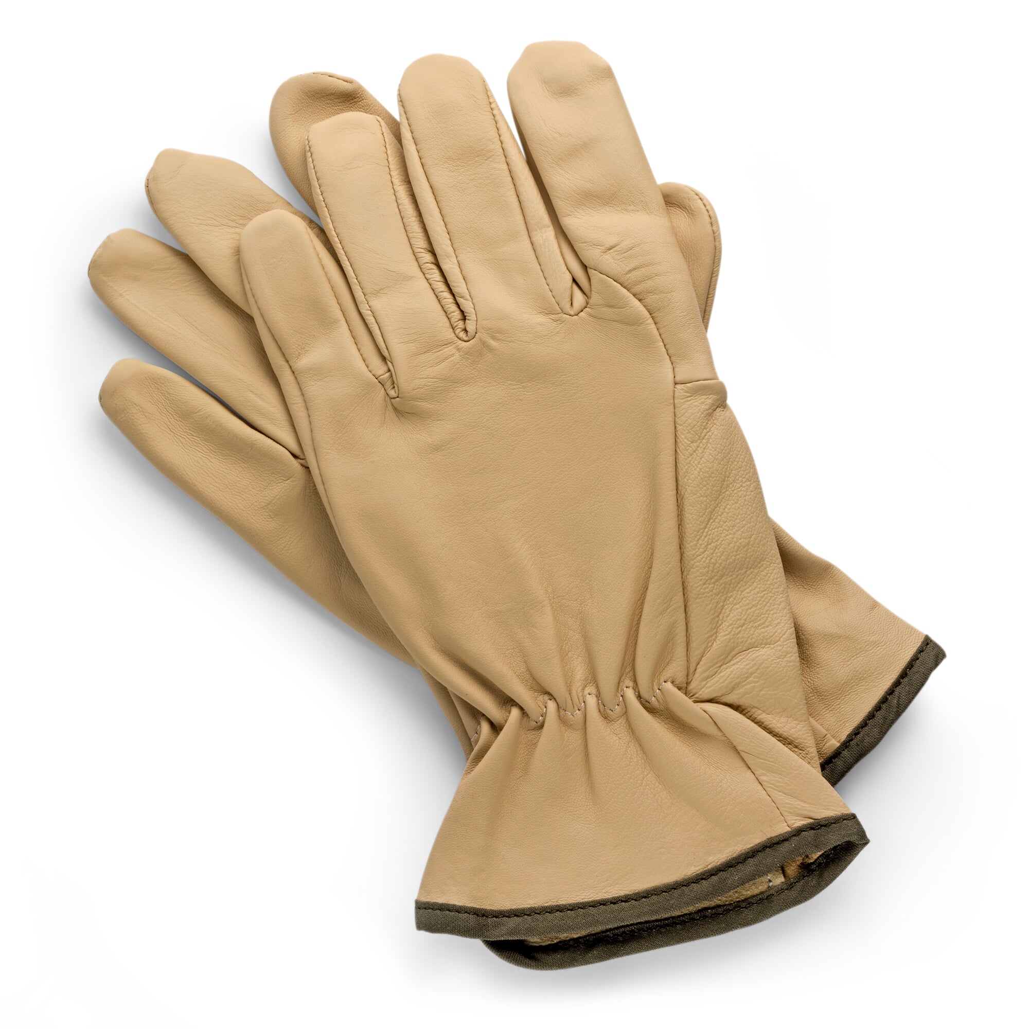 Gants Caresskin en cuir vintage des années 30, taille 7 pour la