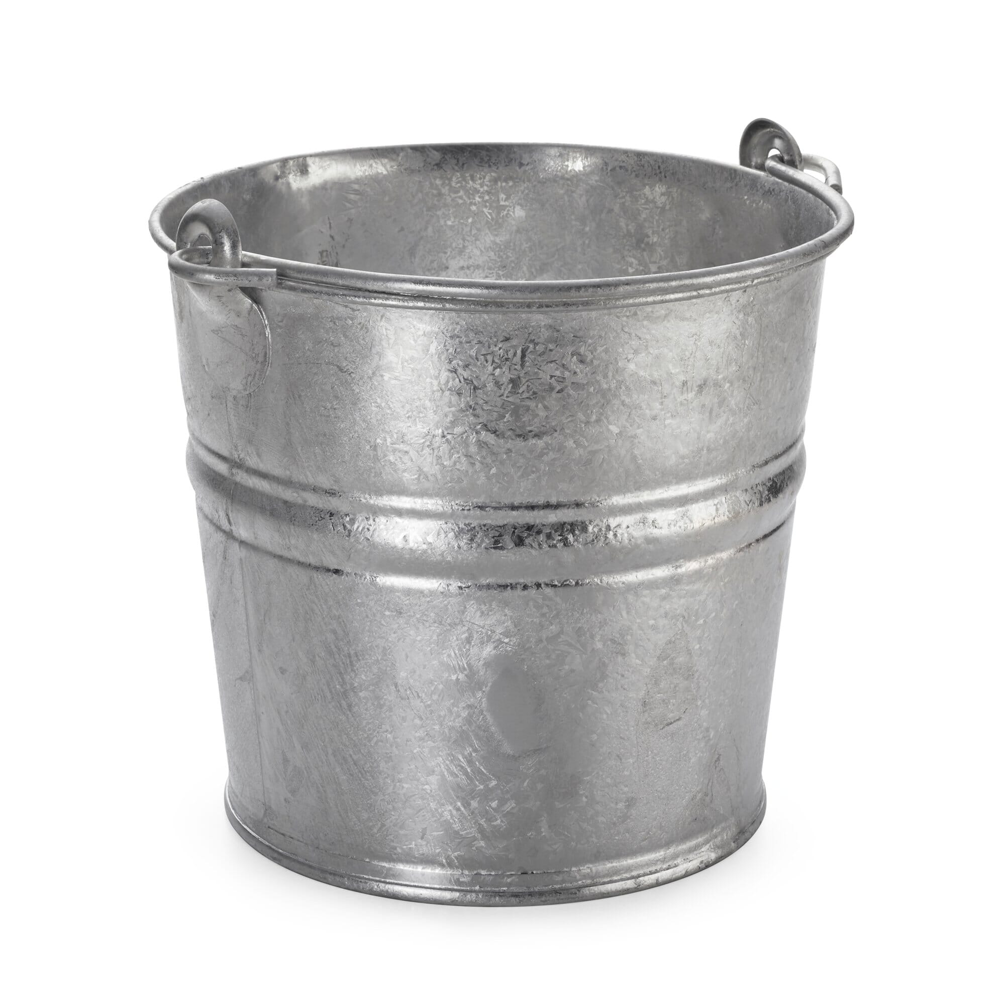 Small white plastic bucket Royalty Free Vector Image