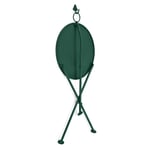Folding Bistro Table Made of Steel Green