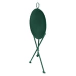 Folding Bistro Table Made of Steel Green