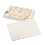 Briefkarte Crown Mill Cotton