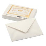 Busta per biglietti da lettera Cotone Crown Mill
