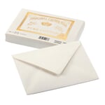 Letter card envelope Crown Mill Cotton