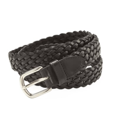 Rosamonde Braided Belt - Black