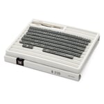 Tipo set di gomma 240 caratteri Altezza verticale 5 mm