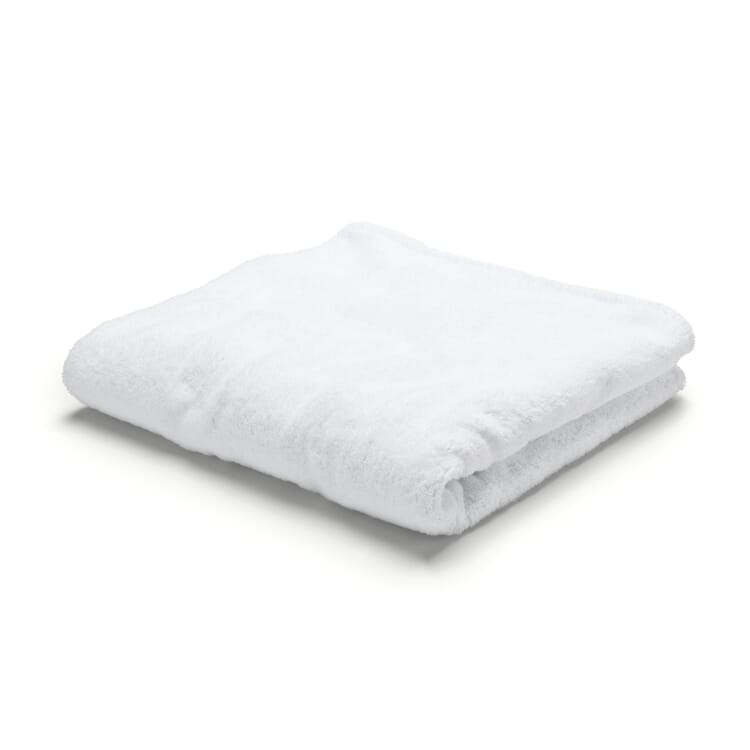 Fitted Terrycloth Cover for Lounger “XXL”, White