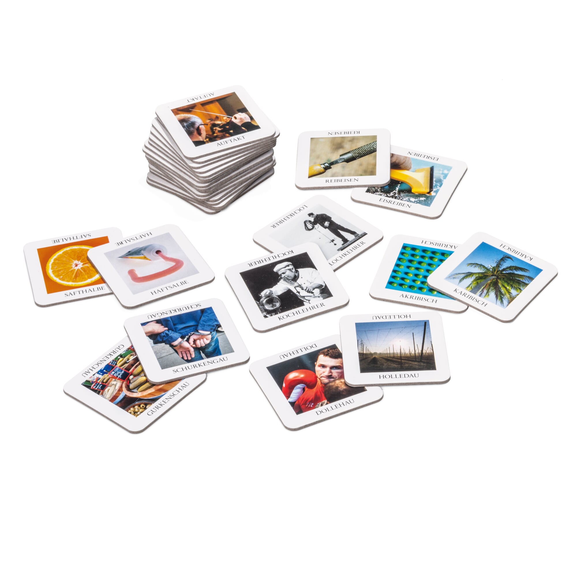 Memory Game with Word Pairs, Set 3 | Manufactum