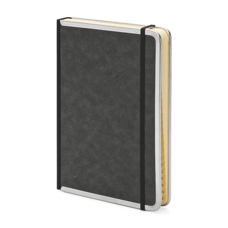 Address Book With Metal Corners, A5