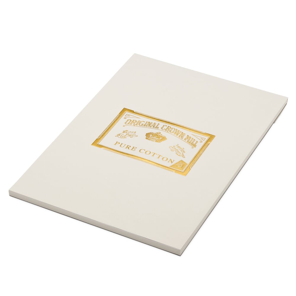 Writing Pad A4, Crown Mill Cotton Manufactum