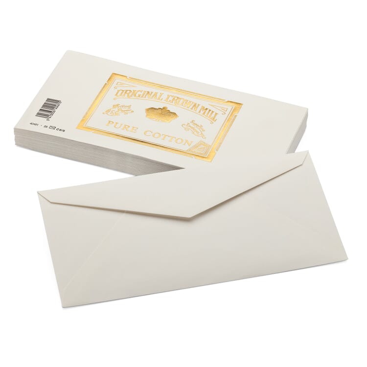 Envelope Long, Crown Mill Cotton