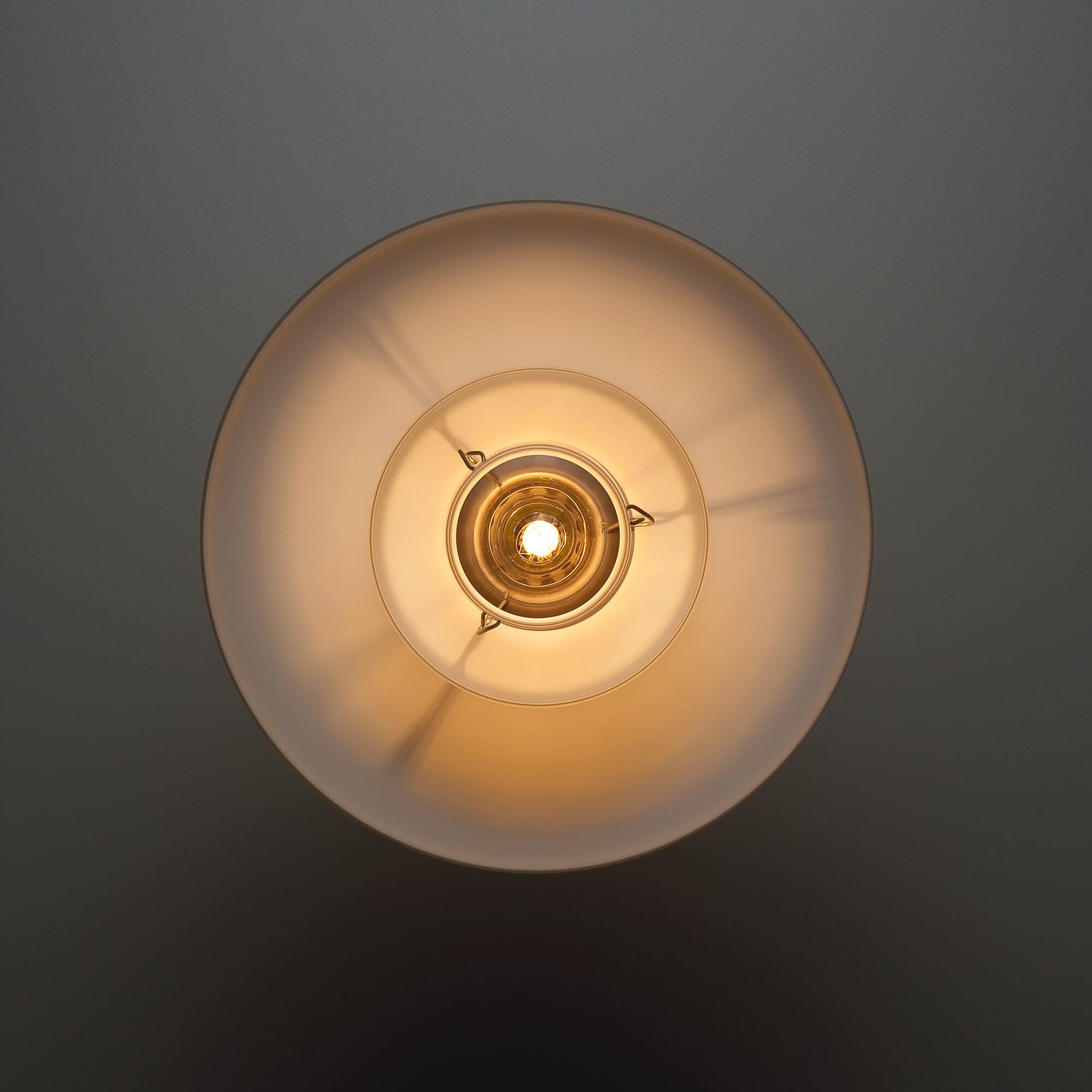 Louis Poulsen Floor Lamp Opal Glass PH 3½-2½, Chrome plated