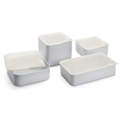 Arzberg Porcelain Storage Containers, White Porcelain Food Storage Containers