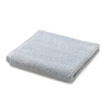 Cotton terry shower towel Light gray