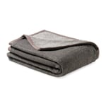 Manta doble cara alpaca Gris