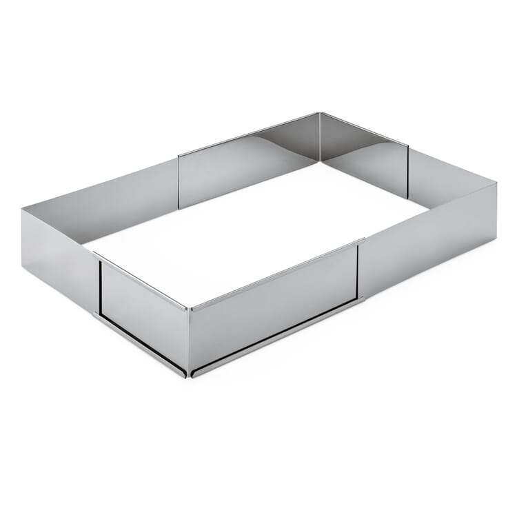 Telaio di cottura quadrato in acciaio inox