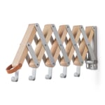 Perchero plegable de madera de arce