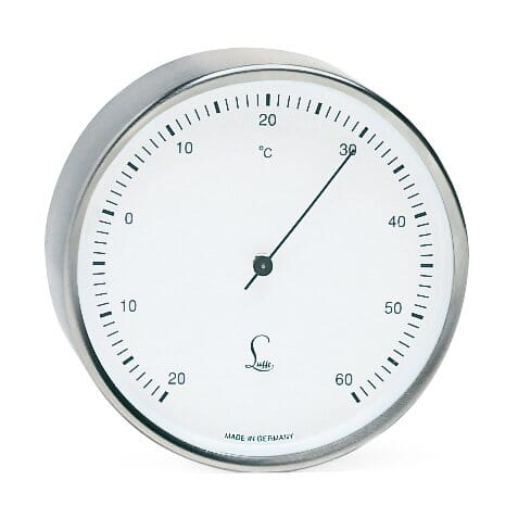 Fensterthermometer Aus Acryl & Edelstahl – Transparentes Innen-Außen-Thermometer Mit Genauigkeit +/-2°C Für Heimbüro (Messbereich -40 Bis +50°C)